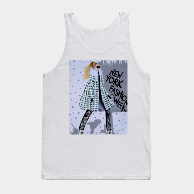 New York Fashion Week Tank Top by JamesThomasRyan